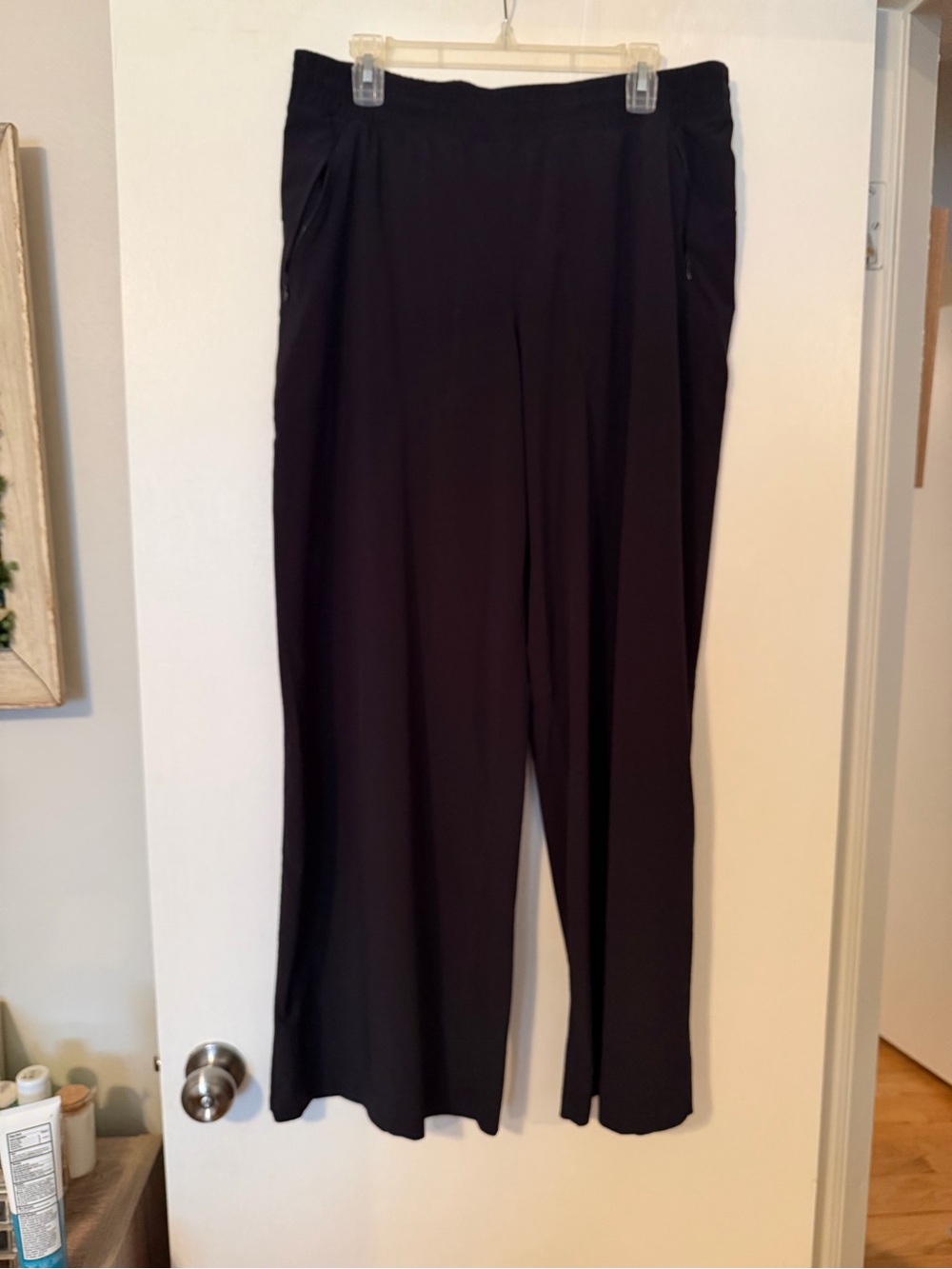 lululemon athletica Black Wide-Leg Pull-On Pants